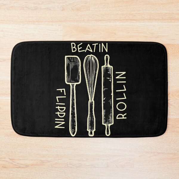 Item preview, Beatin Flippin Rollin funny kitchen utensils design for all the chefs and cooking lovers designed and sold by PunMan Army.