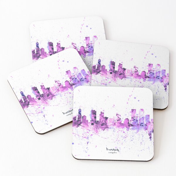 Item preview, Denver Colorado Skyline designed and sold by ArtPrints.