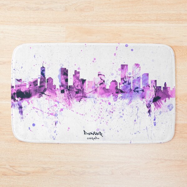 Item preview, Denver Colorado Skyline designed and sold by ArtPrints.