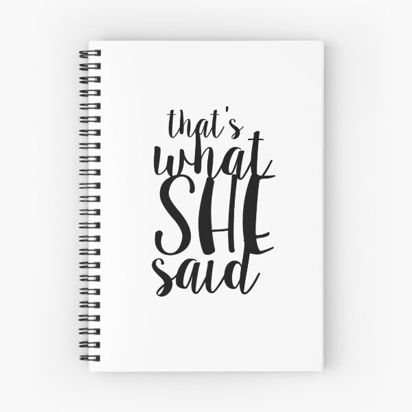 Item preview, That's What She Said Design designed and sold by decentart.