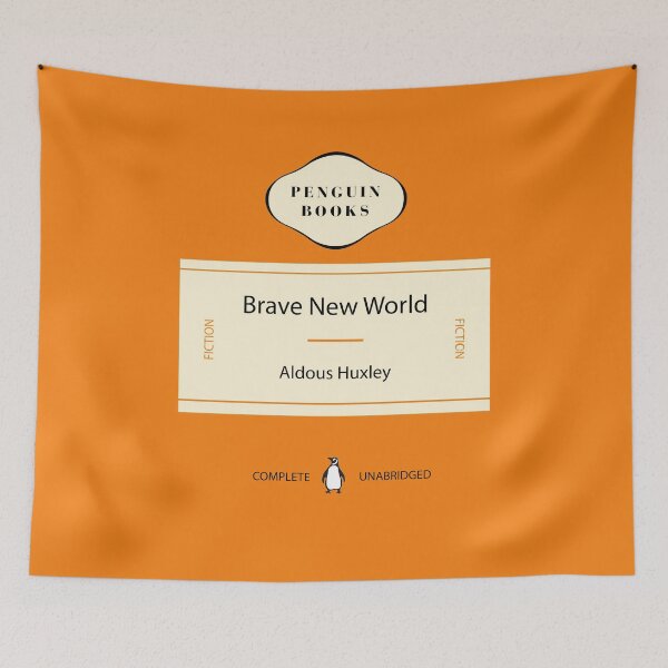 Item preview, Brave New World by Aldous Huxley Penguin Classic Cover designed and sold by Davology.