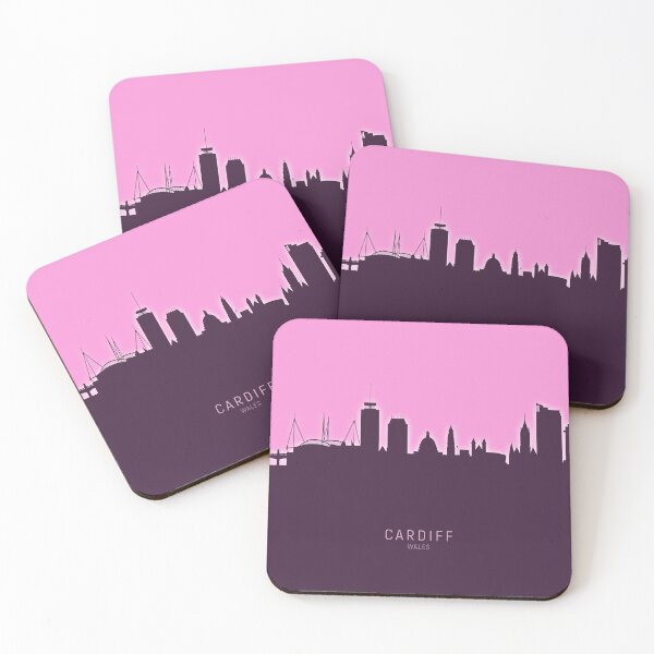 Item preview, Cardiff Wales Skyline designed and sold by ArtPrints.