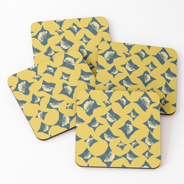 Item preview, florals on abstract background designed and sold by rysunki-malunki.