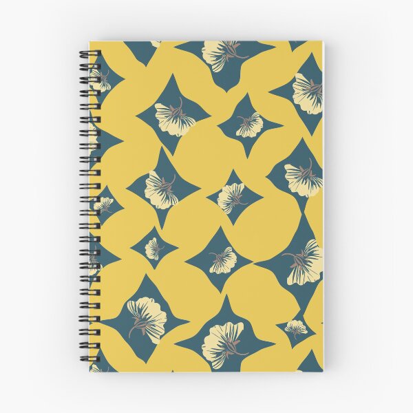 Item preview, florals on abstract background designed and sold by rysunki-malunki.
