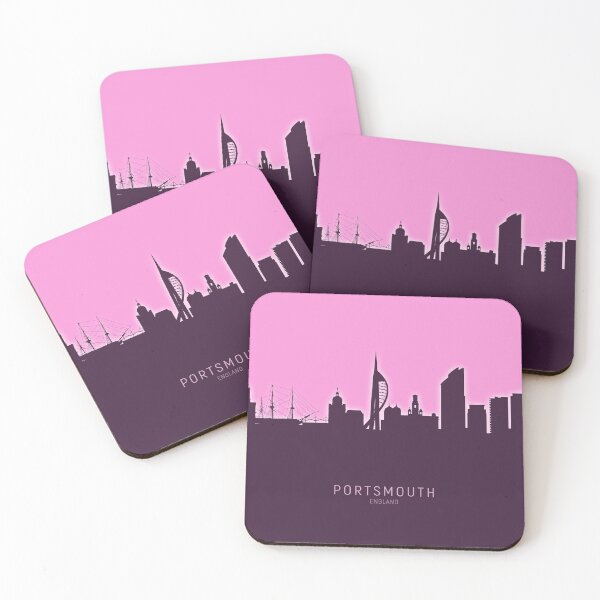 Item preview, Portsmouth England Skyline designed and sold by ArtPrints.