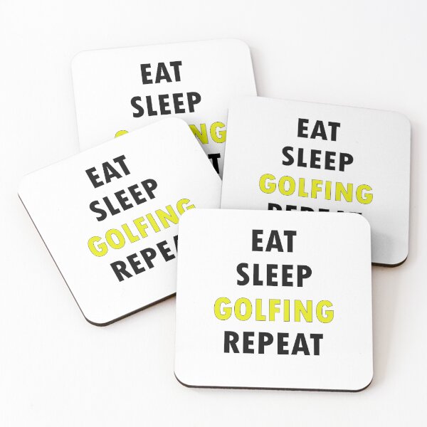 Item preview, Eat. Sleep. GOLFING. Repeat. designed and sold by Jannis12.