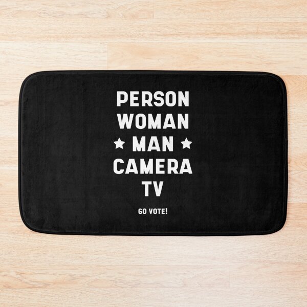 Item preview, Person Woman Man Camera Tv Go Vote! Anti Trump Gift designed and sold by DiogoCalheiros.