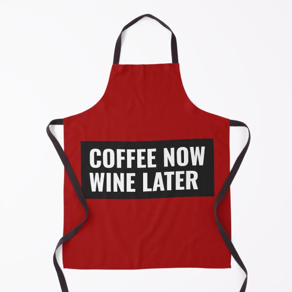 Item preview, Coffee now wine later  designed and sold by cathelkav.