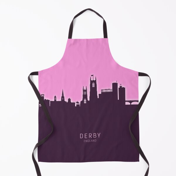 Artikelvorschau, Derby England Skyline entworfen und verkauft von ArtPrints.