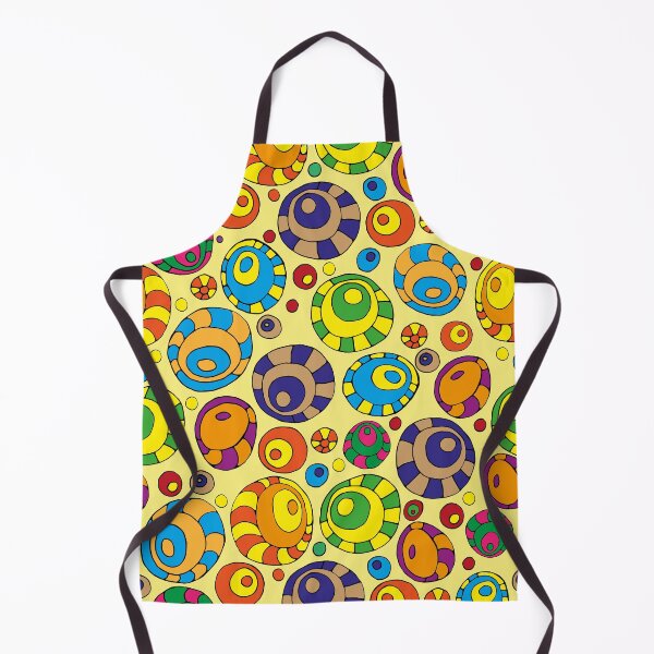 Item preview, funny circles seamless pattern designed and sold by Milllla.