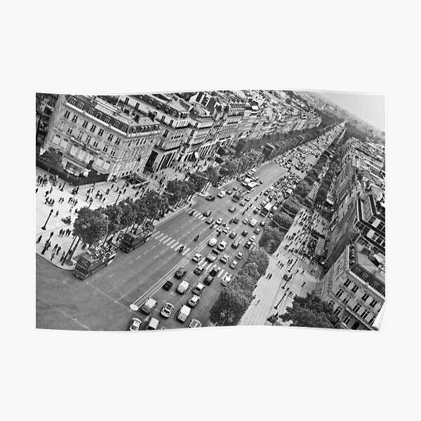 Avenue des Champs-Élysées Poster