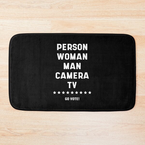 Item preview, Person Woman Man Camera Tv Go Vote! Anti Trump Gift designed and sold by DiogoCalheiros.