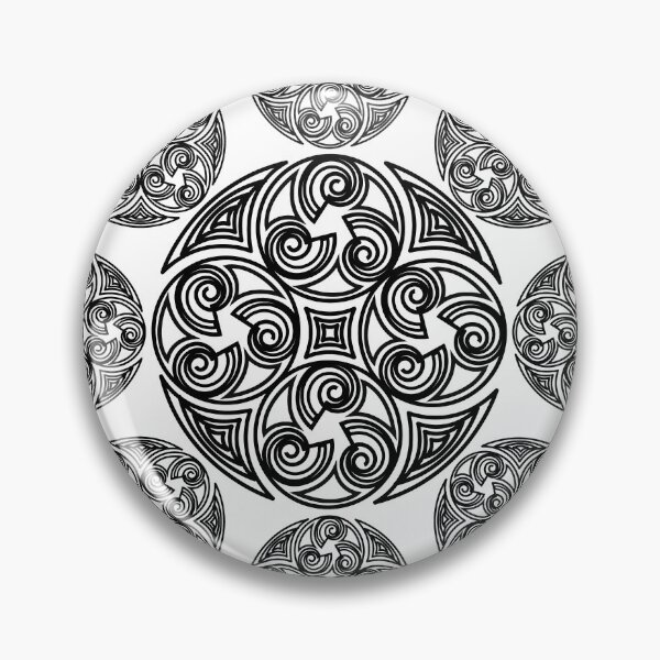 Item preview, Black spiral mandala art designed and sold by Soumita.