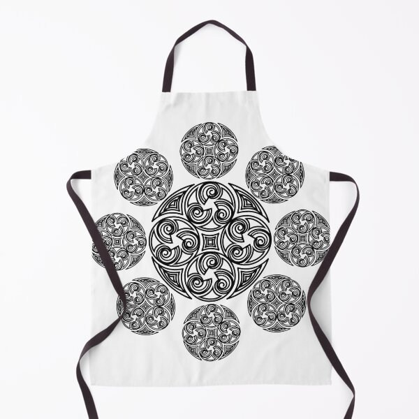 Item preview, Black spiral mandala art designed and sold by Soumita.
