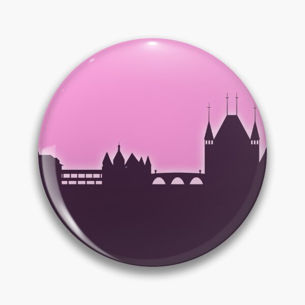 Item preview, Thun Switzerland Skyline designed and sold by ArtPrints.
