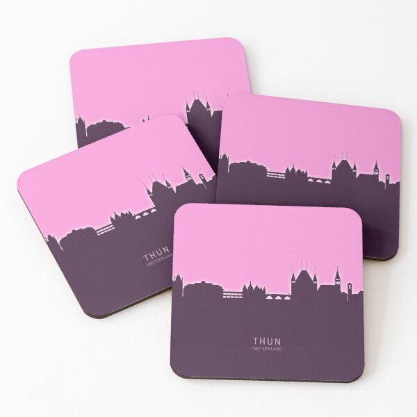 Item preview, Thun Switzerland Skyline designed and sold by ArtPrints.