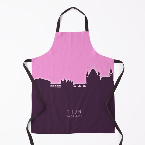 Item preview, Thun Switzerland Skyline designed and sold by ArtPrints.