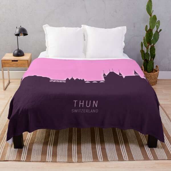 Item preview, Thun Switzerland Skyline designed and sold by ArtPrints.