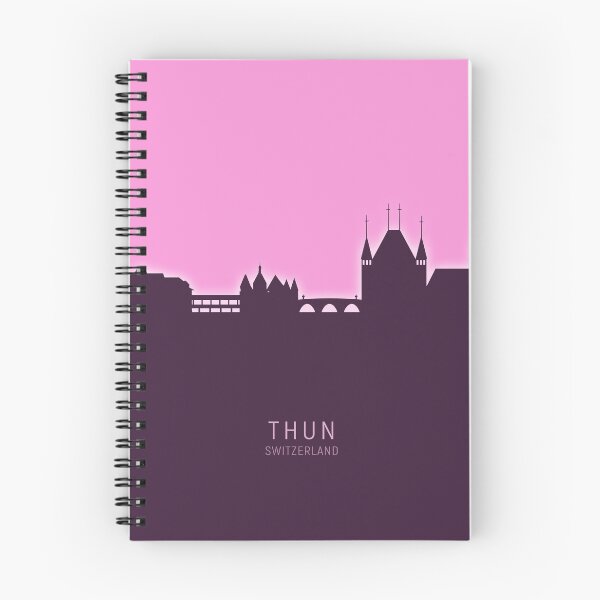 Item preview, Thun Switzerland Skyline designed and sold by ArtPrints.