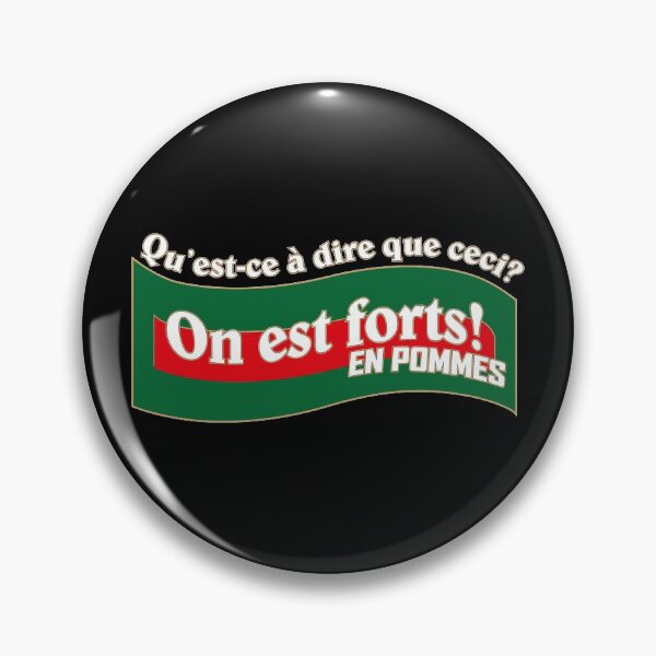 Item preview, Kaamelott - On est forts! En pommes... designed and sold by Sophie Dupont.