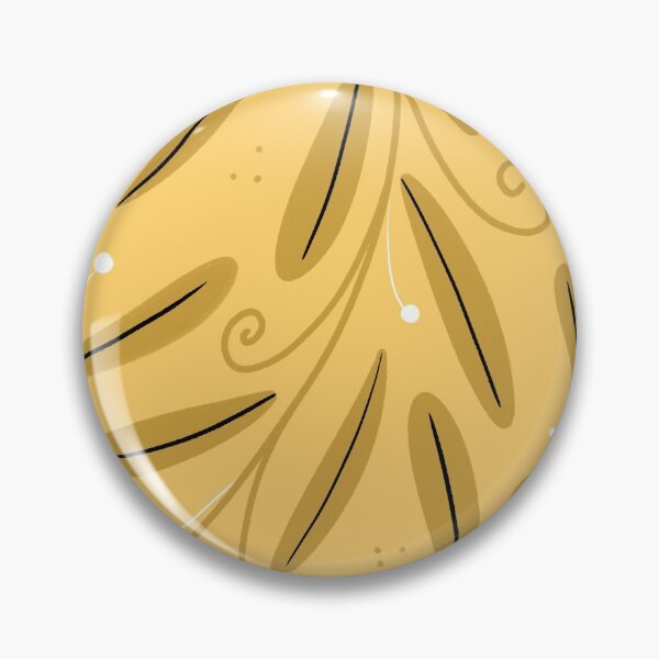 Item preview, Leaf Pattern in Yellow designed and sold by FrancescArt.