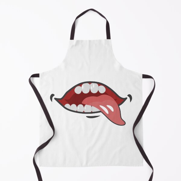 Item preview, Smiling Mouth with Big Pointy Tongue designed and sold by jutulen.