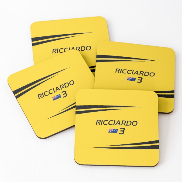 Item preview, F1 2019 - #3 Ricciardo [yellow version] designed and sold by MS80 design.