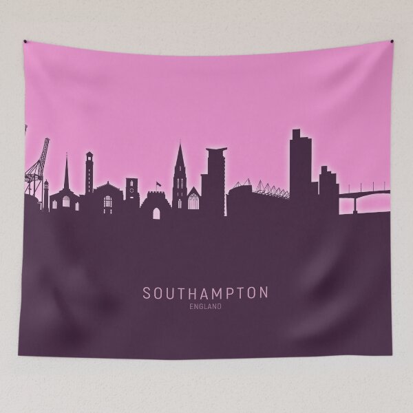 Item preview, Southampton England Skyline designed and sold by ArtPrints.