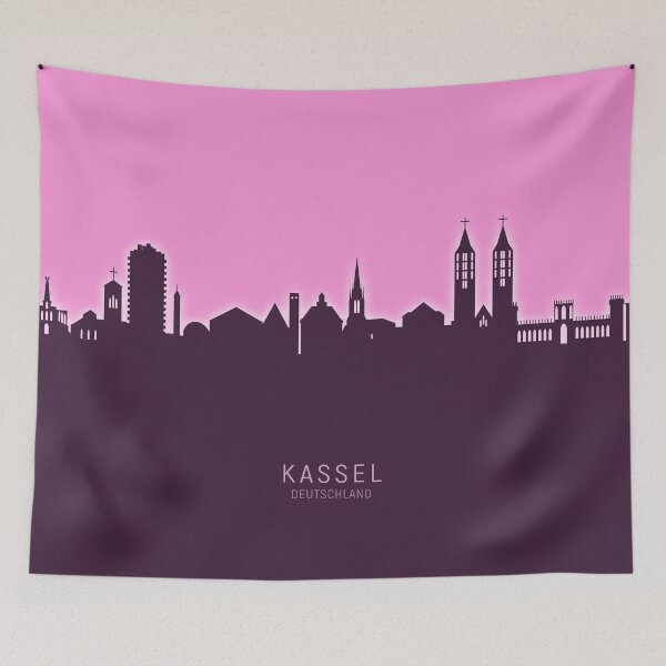 Item preview, Kassel Germany Skyline designed and sold by ArtPrints.