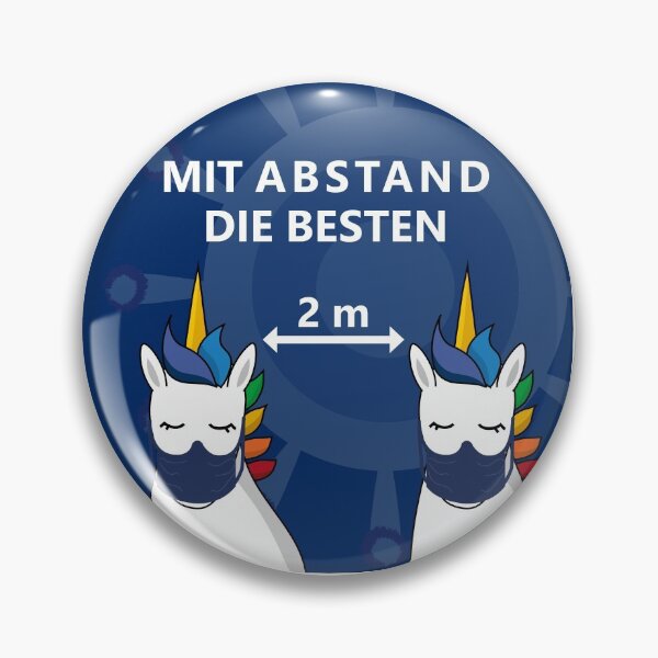 Artikelvorschau, Das Einhorn hält Abstand entworfen und verkauft von LaDaDi.
