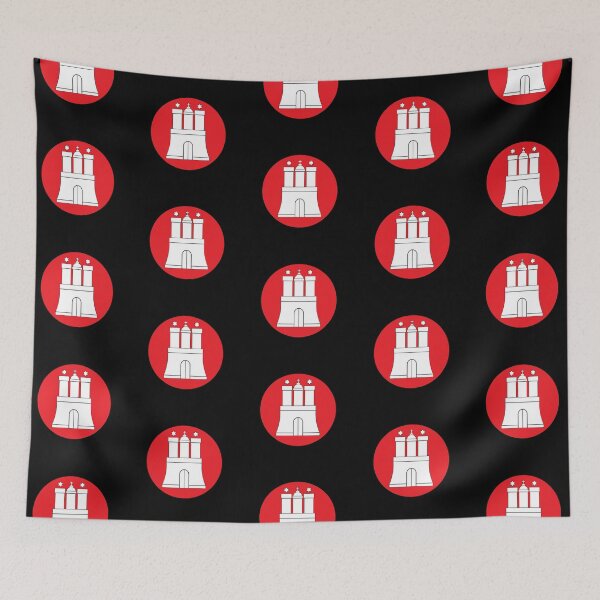 Item preview, Hamburg mouth mask Schnutenpulli black designed and sold by nyco.