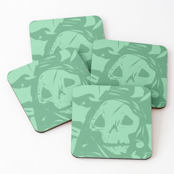 Item preview, Grim Reaper - Shades of Green Skull designed and sold by madtoyman.