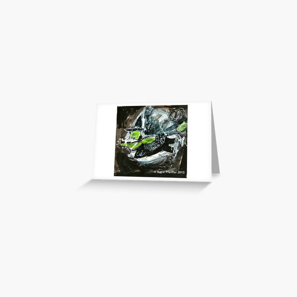 Pendle Hill Witch #9 Greeting Card