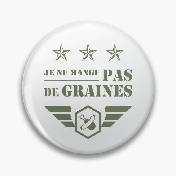 Item preview, Kaamelott - Pas de Graines (green) designed and sold by Sophie Dupont.