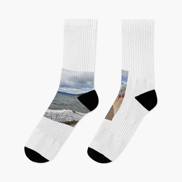 Item preview, Largs Beach North Ayrshire Scotland River Clyde designed and sold by Scottish Photography .
