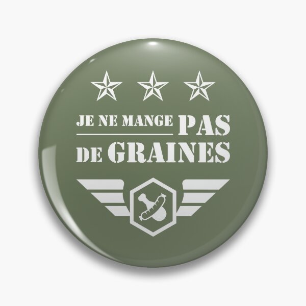 Item preview, Kaamelott - Pas de Graines (white) designed and sold by Sophie Dupont.