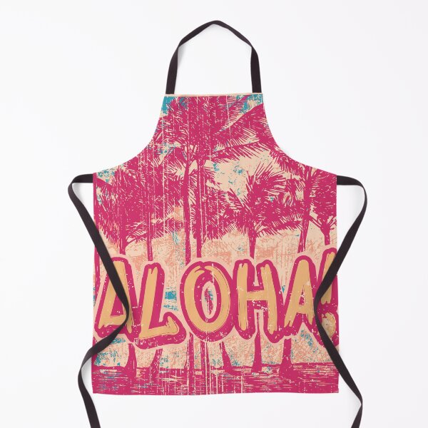 Item preview, Aloha! with silhouette palms designed and sold by JackJumpingsack.