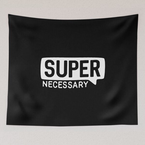 Item preview, SUPER NECESSARY for the MMA Fan! designed and sold by teeworthy.