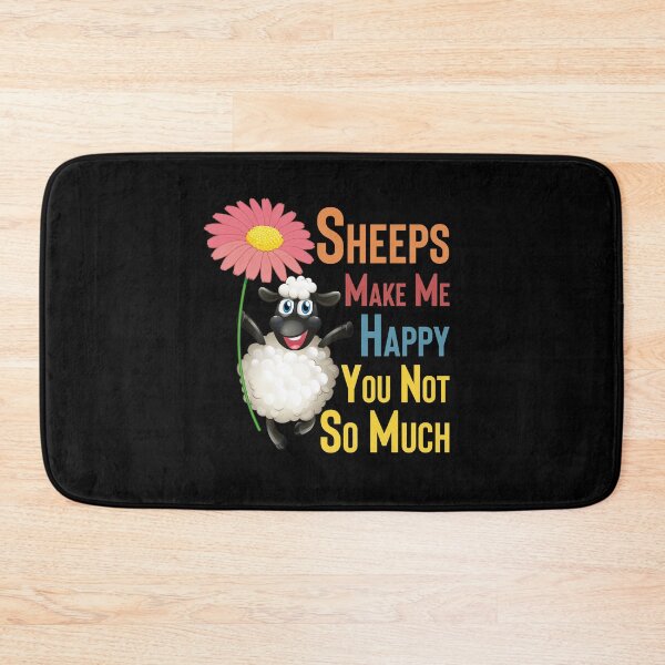 Item preview, Sheeps make me happy you not so much - Unicorn lover designed and sold by jozefds.