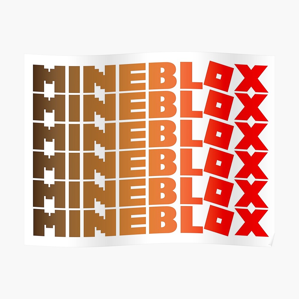 Mineblox For Minecraft Amp Amp Amp Roblox Fans Sticker By Infdesigner Redbubble - update mine blox roblox