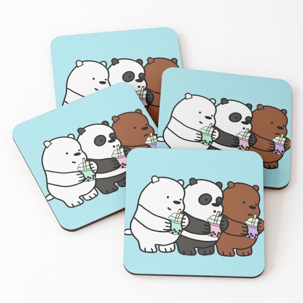 Item preview, bears and boba designed and sold by tehecaity.