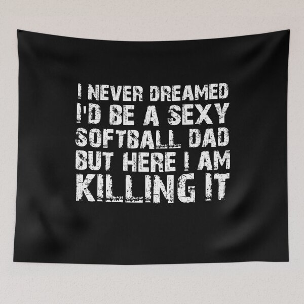 Item preview, Softball Dad Coach Gift  designed and sold by Akmloza.
