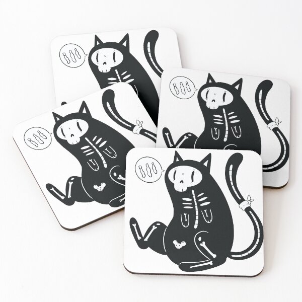 Item preview, Cat Ghost Halloween Night designed and sold by kajornjakkawan.