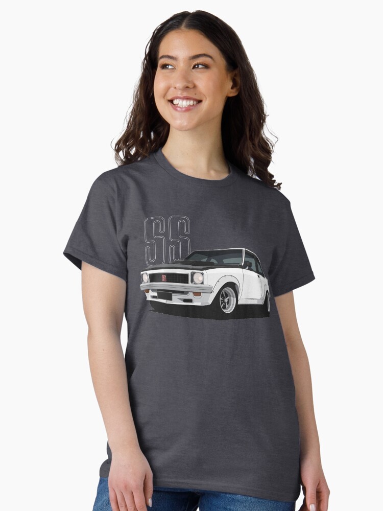 Thumbnail 2 of 7, Classic T-Shirt, HOLDEN TORANA SS - DARK BASE designed and sold by mtsalaa.