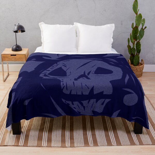 Item preview, Grim Reaper - Blue and Black Skull designed and sold by madtoyman.