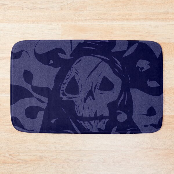 Item preview, Grim Reaper - Blue and Black Skull designed and sold by madtoyman.
