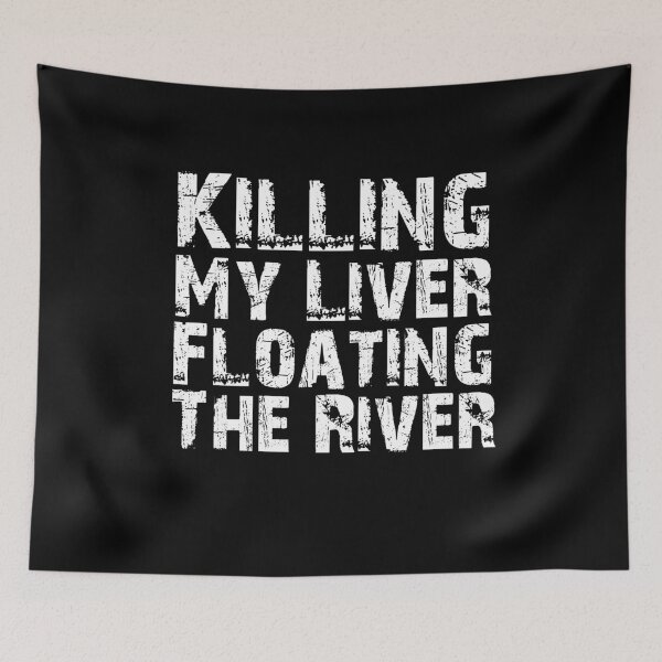 Item preview, Funny Canoeing Canoer Drinking Gift Killin' My Liver Floating The River designed and sold by Akmloza.