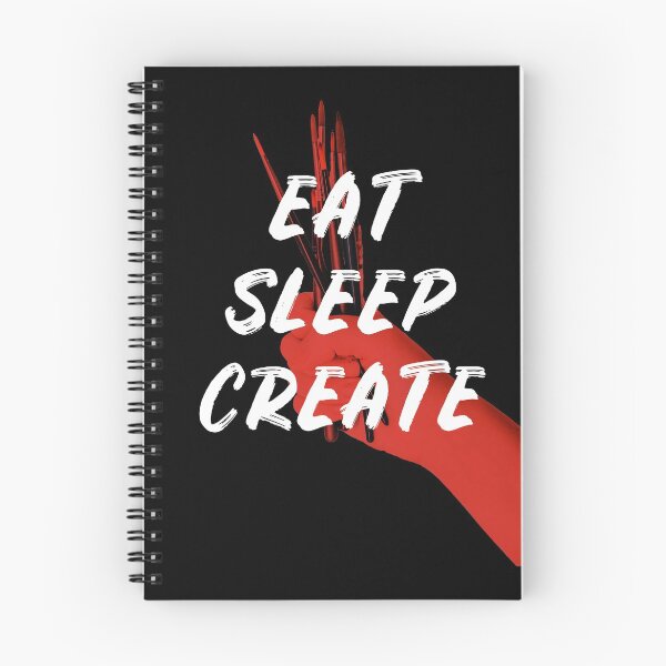 Item preview, Eat Sleep Create Painter's Edition designed and sold by geekyacrylics.