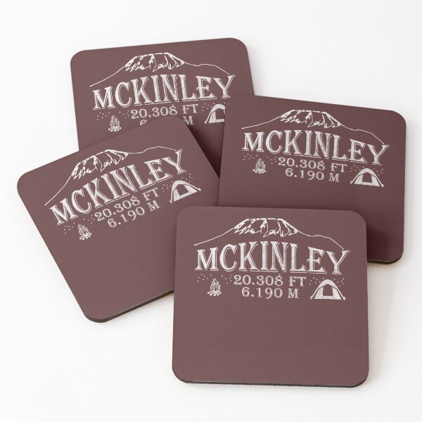 Item preview, McKinley Mountains Hiking Climbing Altitude Alaska designed and sold by DerNerd.