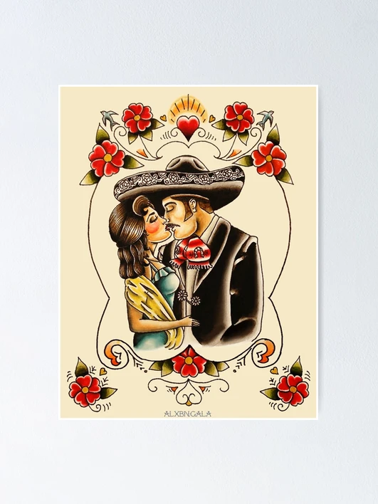 絵画 70s Mexican pair art 絵画 70s Mexican pair art 絵画 70s